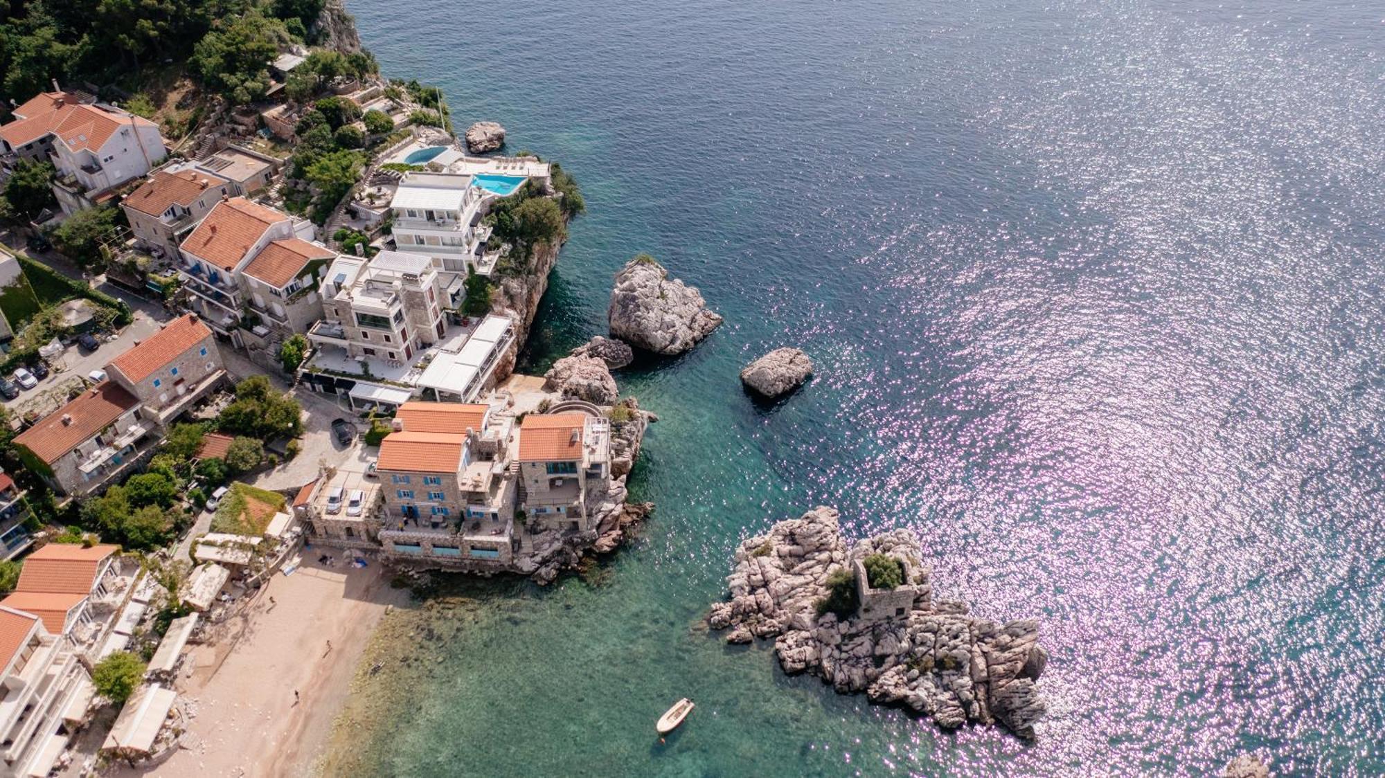 Blanche Cliff Apartments Светі-Стефан Екстер'єр фото