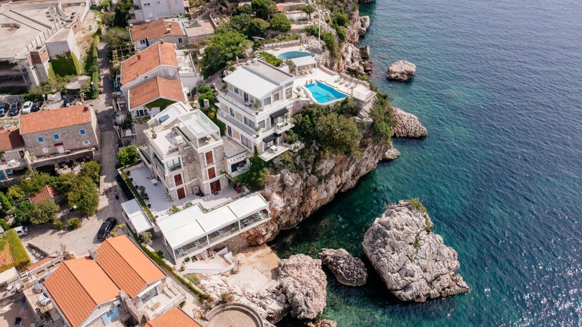 Blanche Cliff Apartments Светі-Стефан Екстер'єр фото