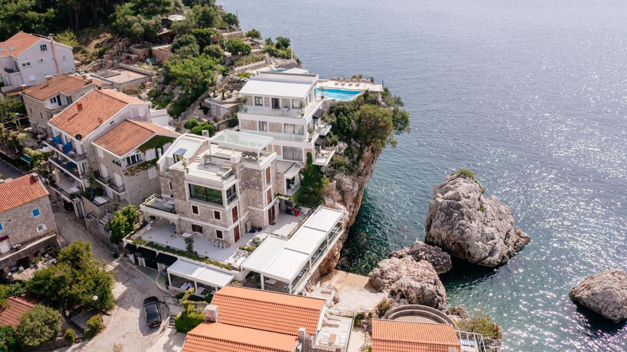 Blanche Cliff Apartments Светі-Стефан Екстер'єр фото
