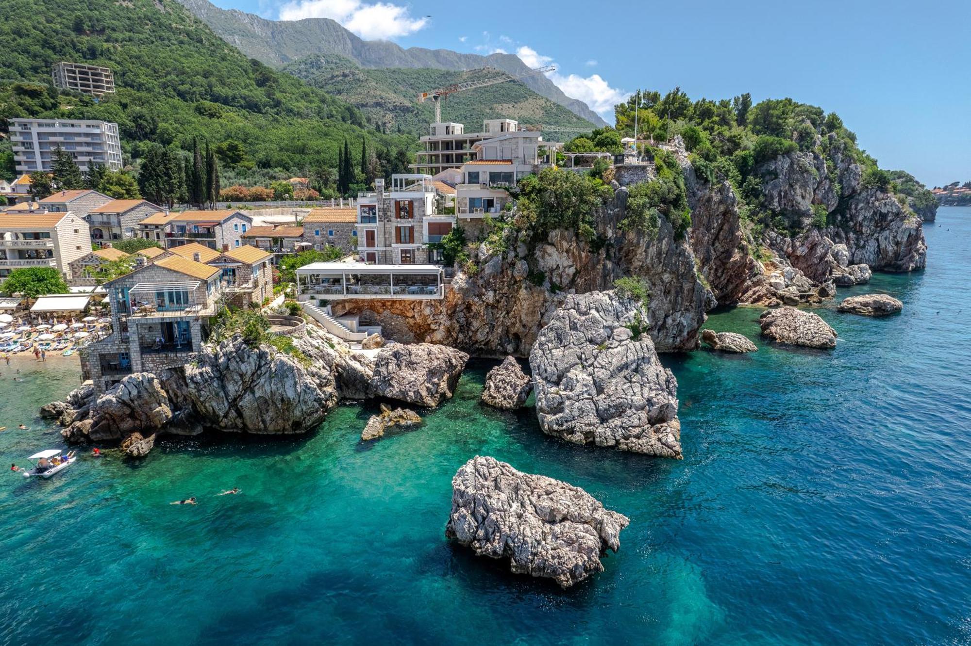 Blanche Cliff Apartments Светі-Стефан Екстер'єр фото